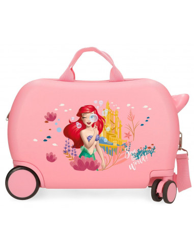 2061043 ABS ROLLING SUITCASE 4W.(2 MULTID.) 45CM. LA SIRENIT